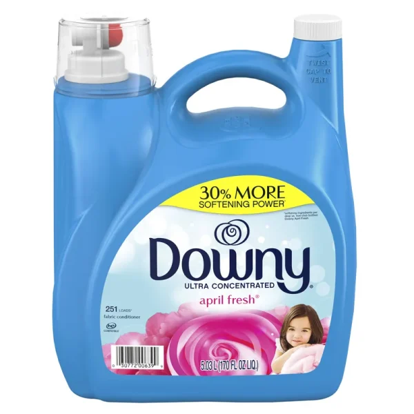 Downy Ultra Concentrated Liquid Fabric Softener and Conditioner, April Fresh (170 fl. oz, 251 Loads)