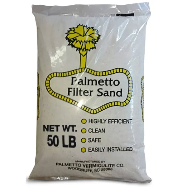 Palmetto Poolfilter-50 20#Grade Formulated for All Residential, Commercial Pool Sand Filters, One size, 50Lb-A