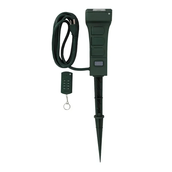 Woods Outdoor Holiday Decor Timer with Remote
