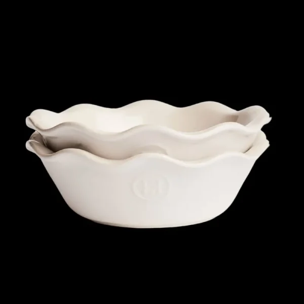 Emile Henry Mini Pie Dish, Set of 2, Sugar