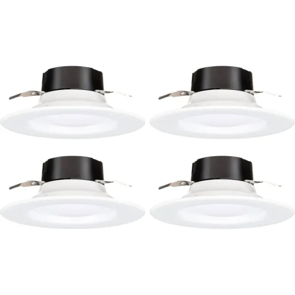 Philips Hue White and Color Ambiance 5-6" High Lumen Recessed Downlight (4-Pack)