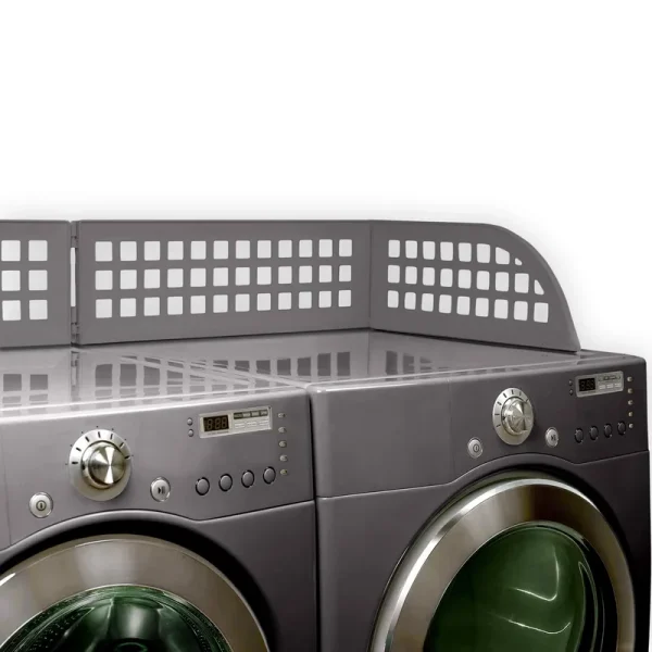 Haus Maus - The Original Laundry Guard - Keeps Laundry from Falling Behind Your Washer/Dryer - Magnetic - Fits Most Front Load Washing Machines - Made