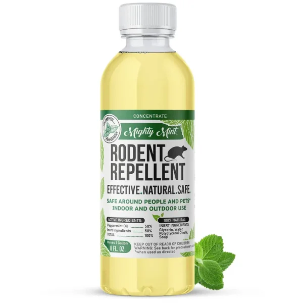 Mighty Mint 8 oz Peppermint Rodent Repellent Concentrate - Makes 1 Gallon
