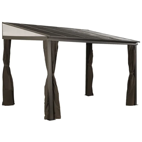Sojag Portland Wall-Mounted Gazebo 10 x 12 ft