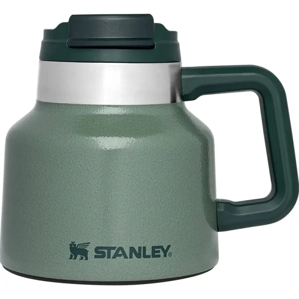 Adventure Tough-To-Tip Admiral's 20 oz. Mug Hammertone Green
