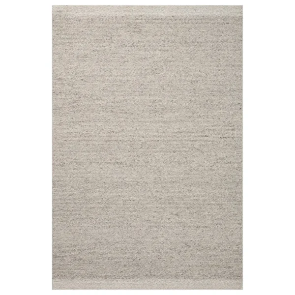 Joanna Gaines x Loloi - Ashby Silver Ivory Rug: 5'-0" x 7'-6"