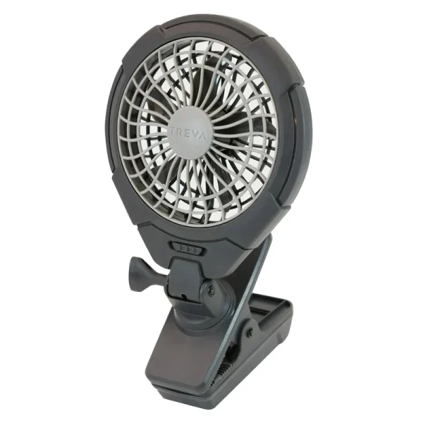 Treva 5 inch Battery Powered Clip Fan