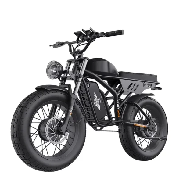 Freego F3 Pro 2000W Dual Motor Electric Bike for Adults, & Dual Battery 48V/40ah, 20"x4.0" Fat Tires Off Road Electric Bicycle with Removable Battery, 34MPH&68 Long Range E Bike UL2849