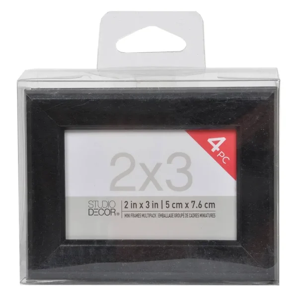 Studio Decor 4 Pack of Mini Frames by Studio D��cor