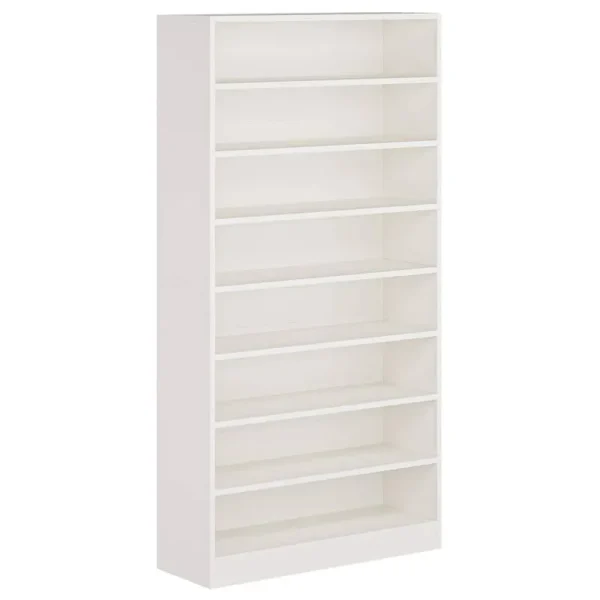 70.9 in. H x 31.5 in. W White Wood Shoe Storage Cabinet with 9-Tier Open Shelf