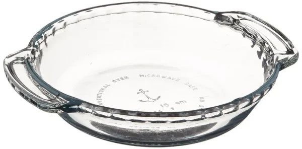 Anchor Hocking 79033 Mini Pie Plate Oven Basics, Glass, 6-Inch
