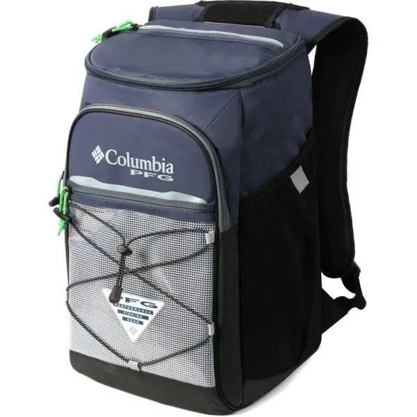 Columbia PFG 30 Can Backpack Cooler Blue One Size