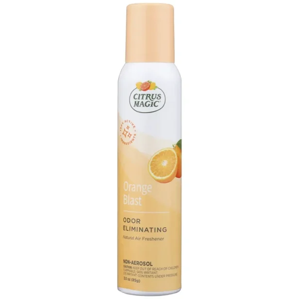 Citrus Magic Air Freshener, Natural, Odor Eliminating, Orange Blast - 3.0 oz