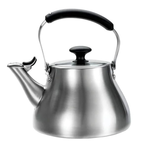 OXO Good Grips 1.7 qt Classic Tea Kettle, Brushed Stainless Steel