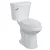 None 19" seat height split toilet Elongated (long)