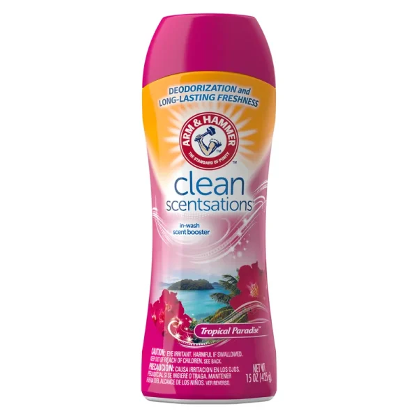 Arm & Hammer Clean Scentsations In-Wash Scent Booster - Tropical Paradise, 15oz