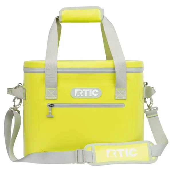 RTIC 30 Can Soft Pack Cooler, Citrus Leakproof & Puncture Proof