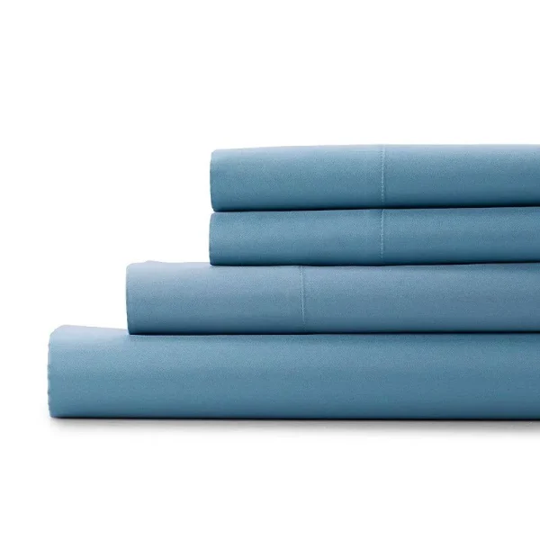 Sonoma Goods for Life The Easy Care 525 Thread Count Sheet Set or Pillowcases, Blue