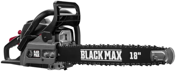 Black Max 18-inch GAS Chainsaw 38cc 2-Cycle Engine