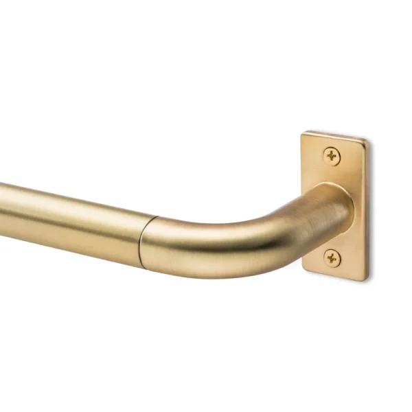 66"-120" French Curtain Rod Antique Brass - Project 62