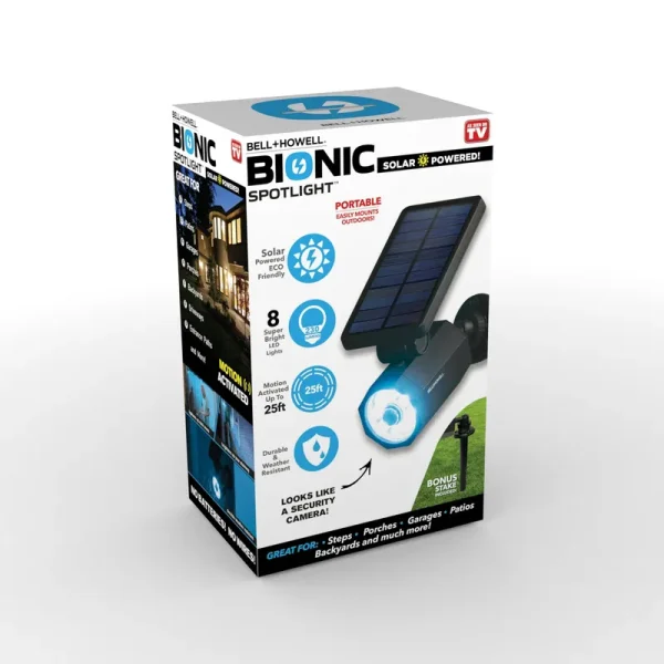 Bell+Howell Solar Powered Bionic Spotlight 2963