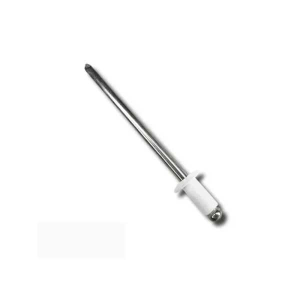 ScrooScoop Aluminum Blind/Pop Rivet 42D #26 Ivory, 1/8 in Diameter, 100-Count Bag
