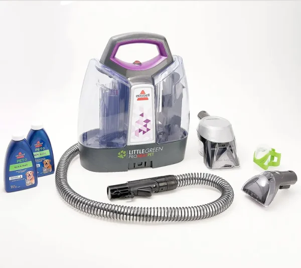 Bissell Little Green Proheat Pet Deluxe DeepCleaner ,Purple