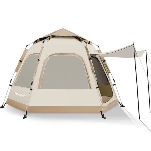 SUNOYAR 6 - 8 Person Tent for Camping, Camping Tent with Carry Bag, Instant Tent for Outdoor/Hiking/Traveling