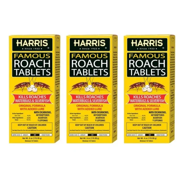 Harris Roach Tablet - 3 Pack