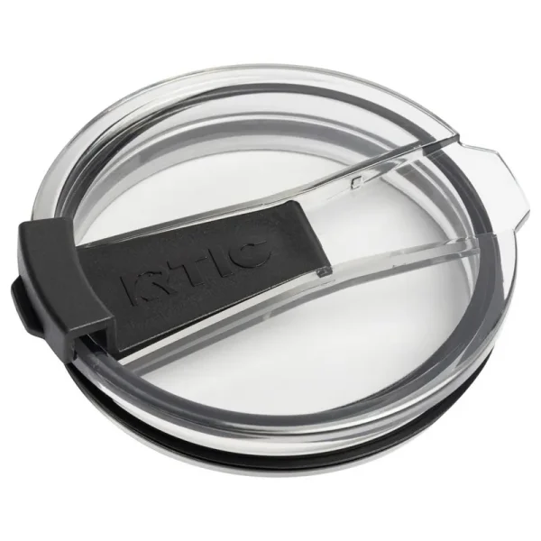 RTIC Outdoors Clear Plastic Snap Cap Drinkware Accessory - Dishwasher Safe, No Sweat Exterior | 6279