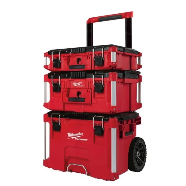 PACKOUT 22 in. Rolling Tool Box. 22 in. Large Tool Box and 22 in. Medium Tool Box 8426-8425-8424