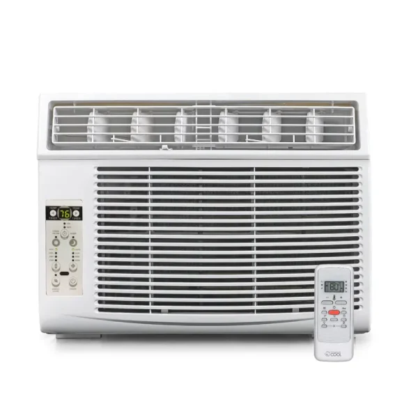 COMMERCIAL COOL 14, 500 BTU Window Air Conditioner with Remote Control and Adjustable Thermostat, Cools up to 750 Sq. Ft. with Electronic Controls & Digital Display CWAM145W6C