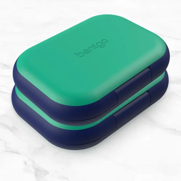 Bentgo Kids Chill Lunch Box, 2 Pack (Green)