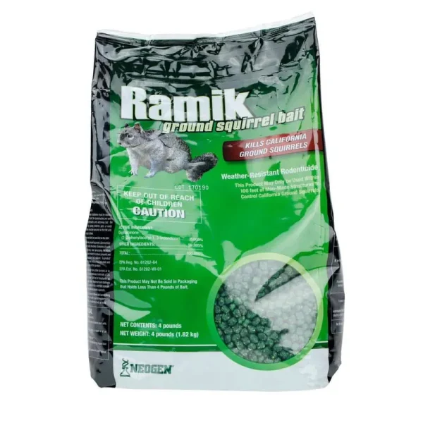 Ramik Ground Squirrel Bait, 4 lbs.