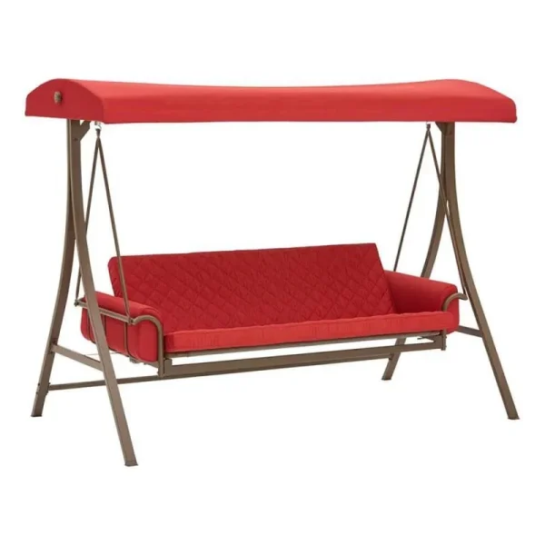 Garden Winds Riplock 350 Red Canopy Replacement Top