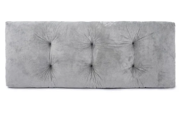 JAMPAYANG Bench Cushion, Non-Slip Tufted Bench Cushions for Swing, Shoe Storage, Window Seat (36"x14", Grey)