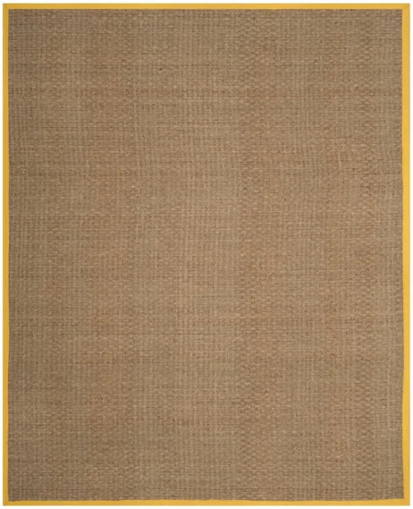 Safavieh Natural Fiber NF114X Natural / Gold Rug - 2' 3" x 4'