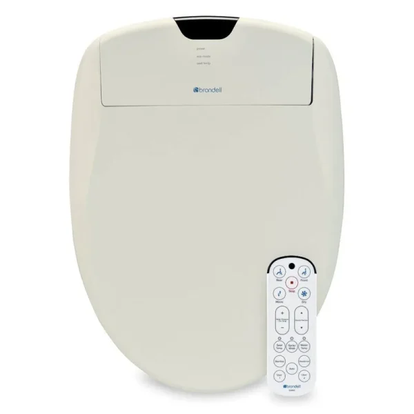 Brondell Swash 1400 Biscuit Luxury Bidet Toilet Seat - Elongated