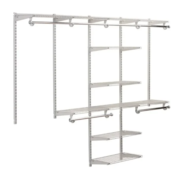 Rubbermaid Configurations Hanging Rod Kit Titanium