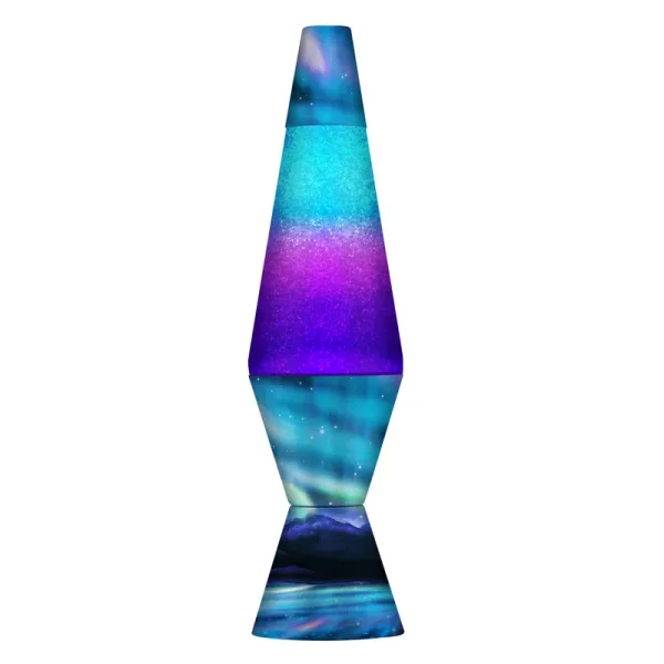 Lava the Original 14.5" Colormax Lamp with Northern Lights Decal Base