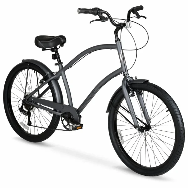 Bicycle Men's Cruiser 26 Commuter Bike. Gray
