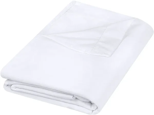 Utopia Bedding Flat Sheet - Soft Brushed Microfiber Fabric - Shrinkage & Fade Resistant Top Sheet - Easy Care - 1 Flat Sheet Onl
