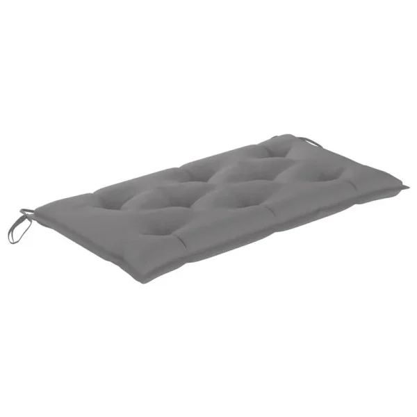 Indoor Seat Cushion Latitude Run Fabric: Gray Polyester