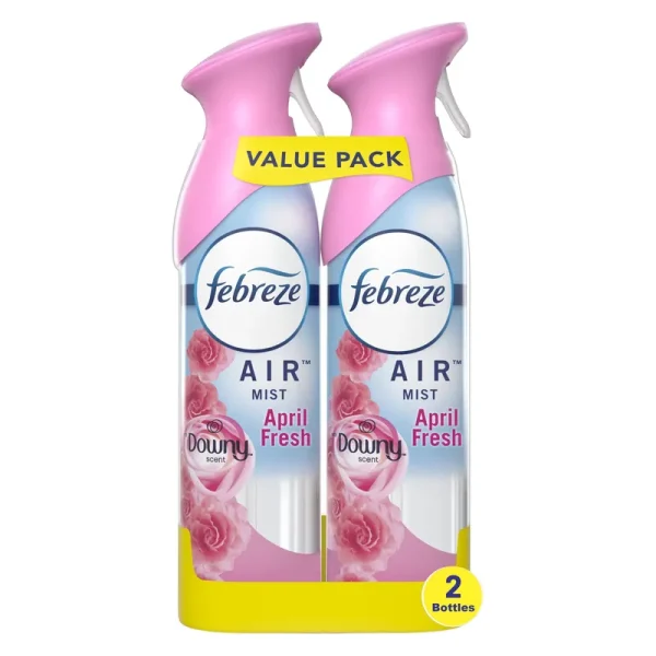 Febreze Air Air Refresher, April Fresh, Value Pack - 2 pack, 8.8 oz bottles