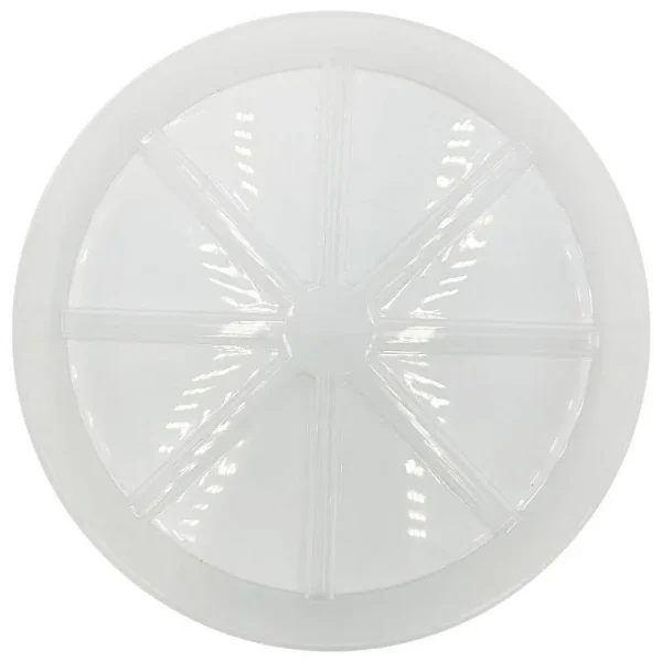 Classic Home and Garden 10" Plastic Planter Saucer Clear
