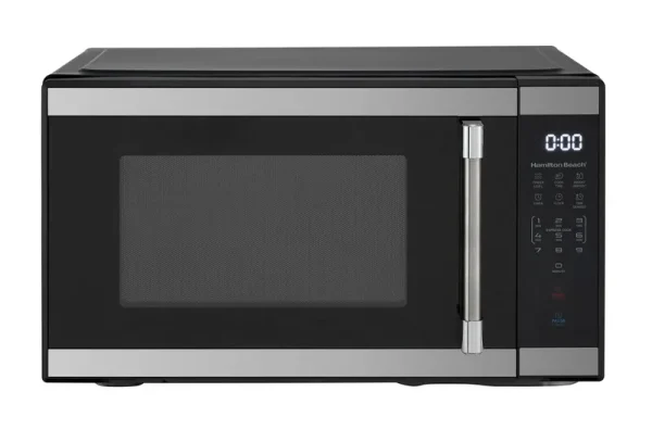 Hamilton Beach 1.1 Cu. ft. 1000 W Mid Size Microwave Oven, 1000W, Stainless Steel