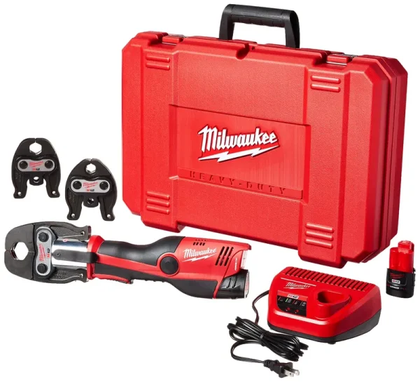 Milwaukee 2473 - 22 M12 Force Logic Press Tool 1/2" - 1" Kit