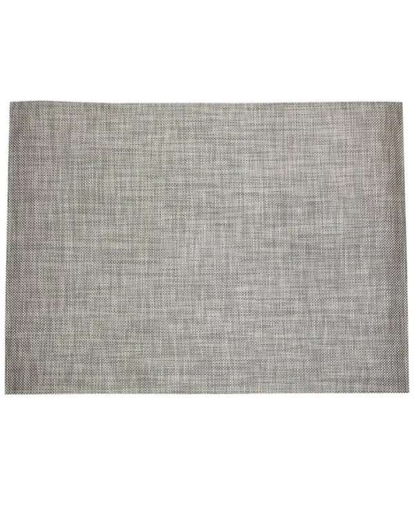 Chilewich Basketweave Woven Floor Mat - Oyster 23" x 36"