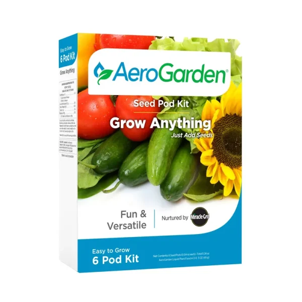 AeroGarden Grow Anything Seed Pod Kit 6