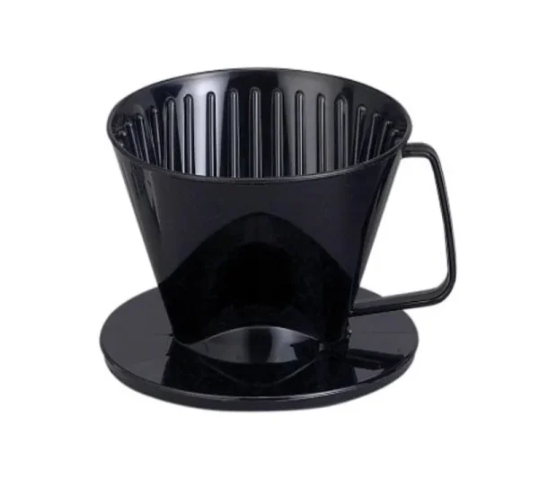 HIC 2661 Coffee Filter, Cone, Polypropylene, Black